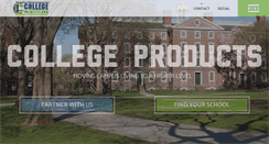 Desktop Screenshot of collegeproducts.com